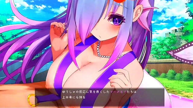 Seductive Anime Babe Ash Gives Hard Metapod Blowjob for Juicy Cum Load