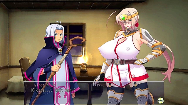 Busty Anime Succubus Teases & Tempts With Her Oppai For Ecchi Pleasures!