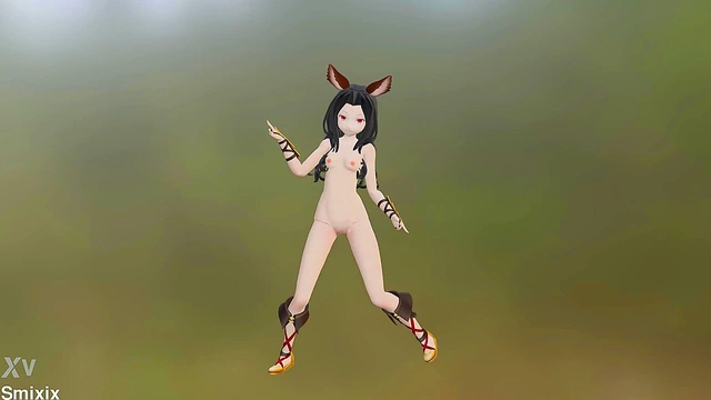 Big-Ass Anime Babe Gets Fucked Hard for Anal Cumshot Action!