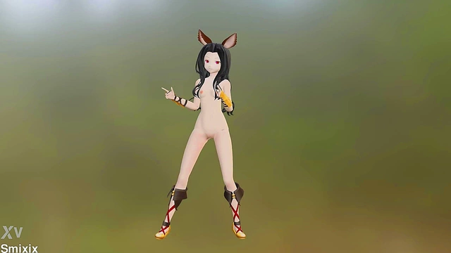 Big-Ass Anime Babe Gets Fucked Hard for Anal Cumshot Action!