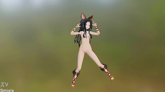 Big-Ass Anime Babe Gets Fucked Hard for Anal Cumshot Action!