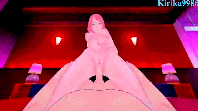 Sexy Anime Teens Seduce Each Other With Giant Cocks for Forbidden Fun Party Orgy