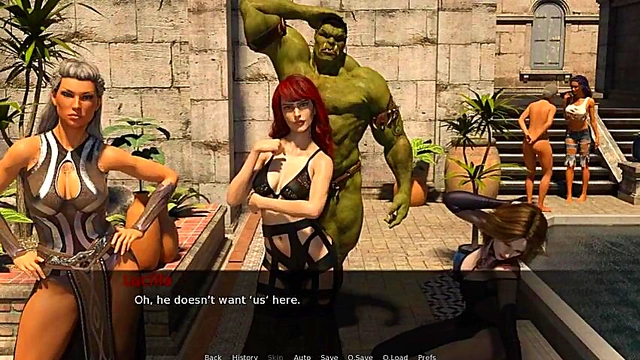 Naughty Celebrity Sim Has Explosive Dinner Sex With Animated Lover's Dick