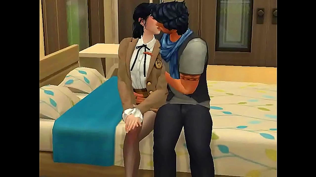 Sizzling Step-Sis Anime Sex Steamy Oral & Cowgirl Ride for Hardcore Fans