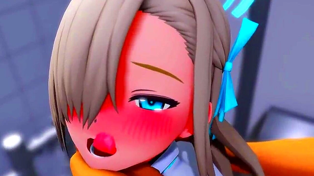 Big-Tit Angel Warrior Gives Oral Pleasure for Sweet Game Paizuri Orgasm