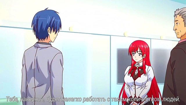 Loving Anime Game Busty Oppai Ecchi Date Leads To Hot Hentai Action Sex Scene