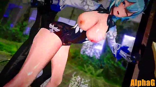Giant Tits Anime Babe Gets Fucked Hard Then Swallows Cum In 3D Game