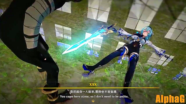 Giant Tits Anime Babe Gets Fucked Hard Then Swallows Cum In 3D Game