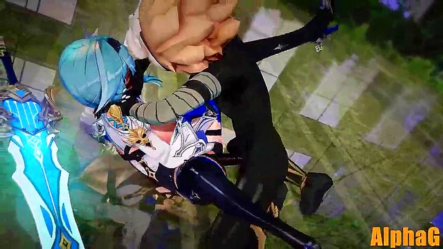 Giant Tits Anime Babe Gets Fucked Hard Then Swallows Cum In 3D Game