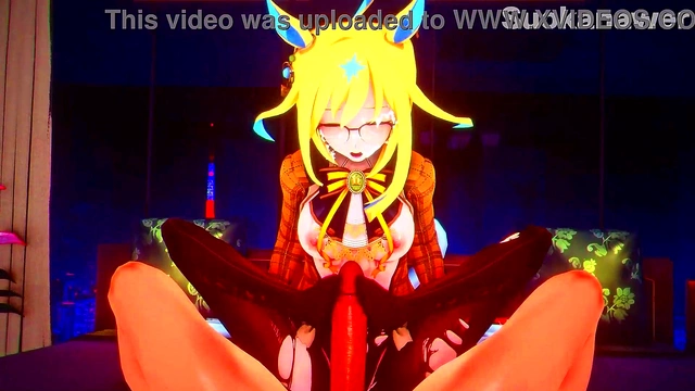 Horny Sarada Trains by Fucking Kaguya & TenTen in Explicit Anime Fantasy Action