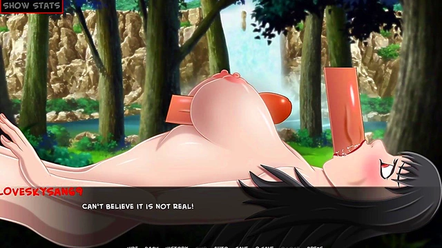 Busty Futa Girls Play Anime RPG Game for Ecchi Sex Scenes & Oppai Action