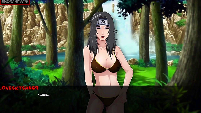 Busty Futa Girls Play Anime RPG Game for Ecchi Sex Scenes & Oppai Action