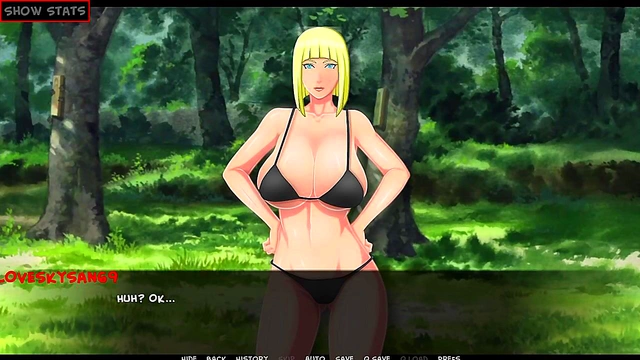 Anime Big-Tits Babe Gives Blowjob & Gets Fucked In Rule 34 Music Video Fantasy