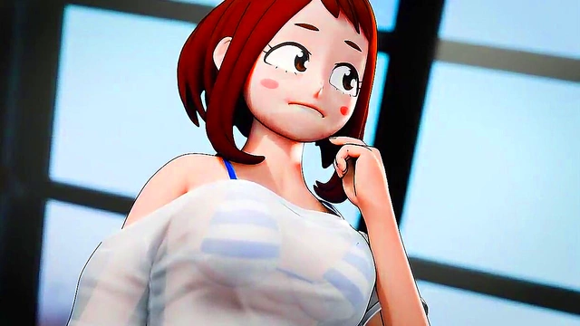 Huge Boobies Anime Babe Gives Perfect Blowjob For Juicy Cumshot Delight