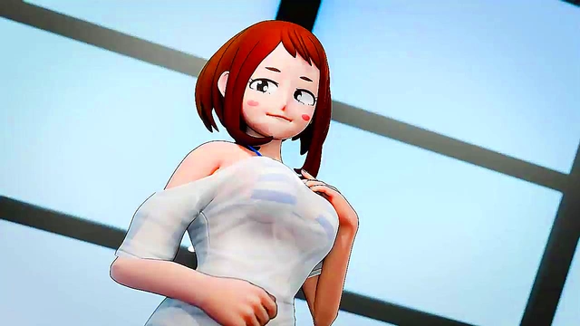 Huge Boobies Anime Babe Gives Perfect Blowjob For Juicy Cumshot Delight