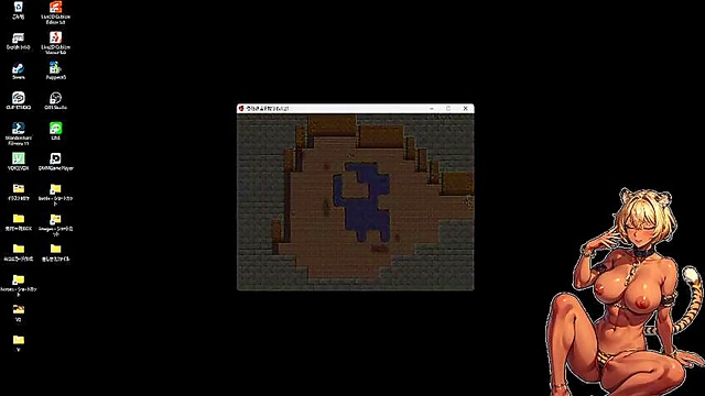 Busty Anime Girl Sucks Dick in Hot Summer Fantasy Uncensored Game Scene