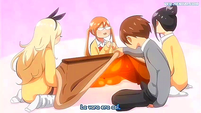 Teen Anime Characters Enjoy Intense Sex With Big Boobs And Creamy Orgasms