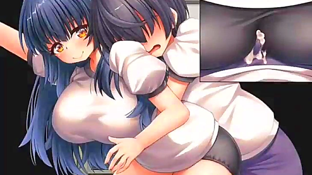 Busty Princess Seduces Roommate for Passionate Anime Ecstasy Scene