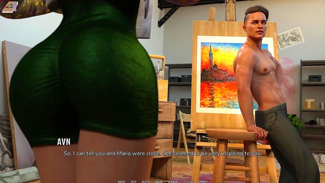 Horny Mature MILF Sucks Big Dick Then Gets Hardcore Anal AI Anime Action