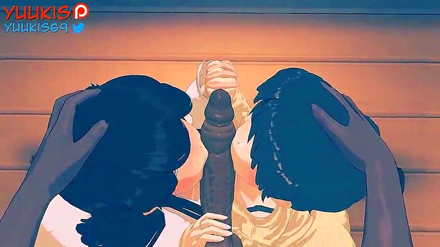 Android 18 Sucks Dick Then Rides It Hard for a Juicy Little Pussy Creampie Orgasm Ride