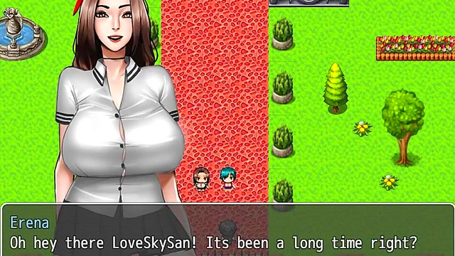 Shy Ghost Girl Gets Fucked Hard By Hero In This Anime Sex Game Fantasy