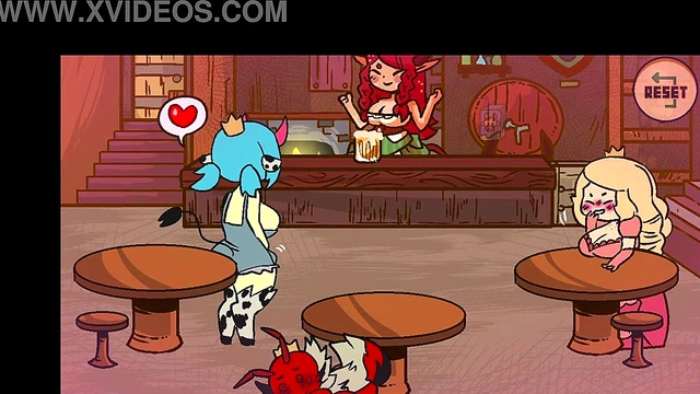 Cuckolded Hubby Watches Sexy Wife Get DP'd By Big-Dicked Blacks In Explicit 3D Sex Game