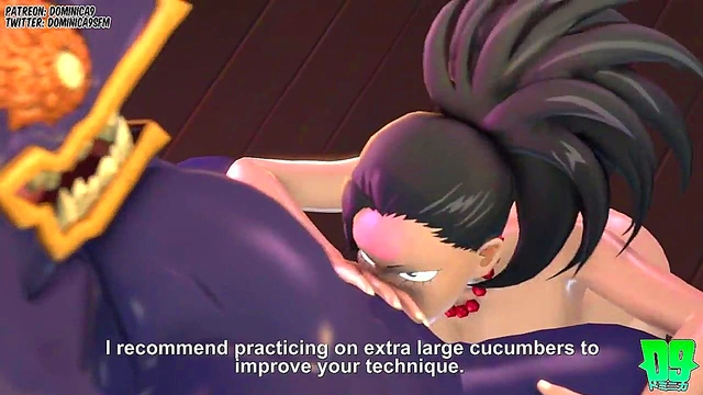 Blonde Futanari Babe Plows A Tight Pussy With Her Throbbing Big Dick In Anime Style