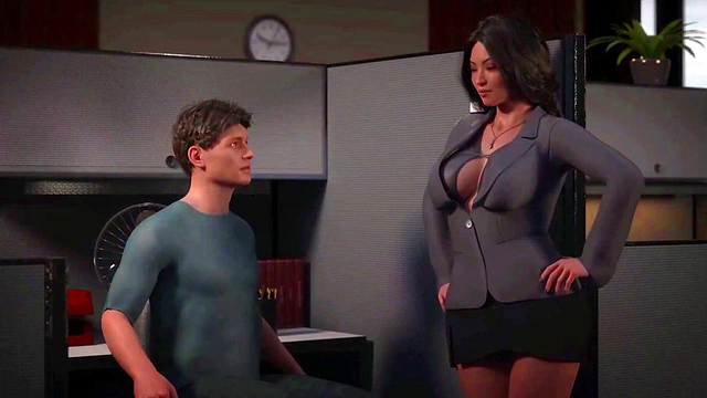 Horny Ex-Trophy Wife Sextape Creation - Busty Ecchi Netorare Fantasy Scene