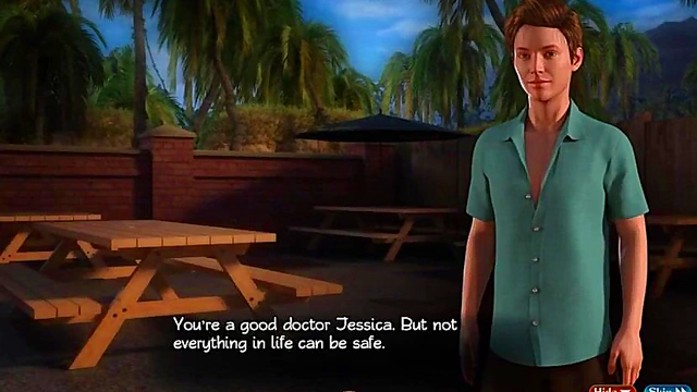 Horny Live2D Girl Flirts Then Sucks Dick Before Missionary Sex