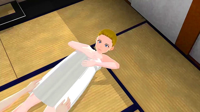 Busty Anime Chick Gets Final Ecchi F*ck in Oppai RPG Game Fantasy Sex Scene