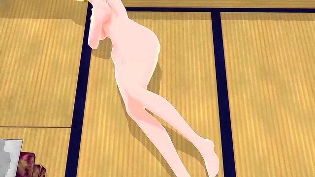 Busty Anime Chick Gets Final Ecchi F*ck in Oppai RPG Game Fantasy Sex Scene