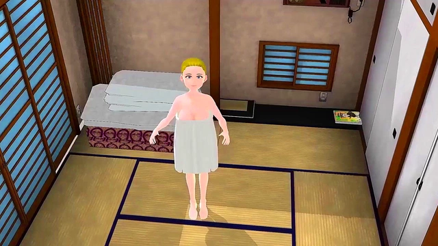 Busty Anime Chick Gets Final Ecchi F*ck in Oppai RPG Game Fantasy Sex Scene