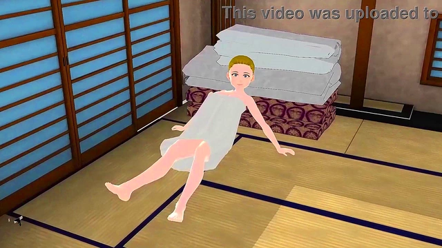 Busty Anime Chick Gets Final Ecchi F*ck in Oppai RPG Game Fantasy Sex Scene