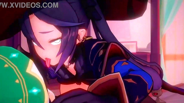 Fantasy Anime Girls Eris & Roxy Satisfy Each Other With Passionate Sex Acts