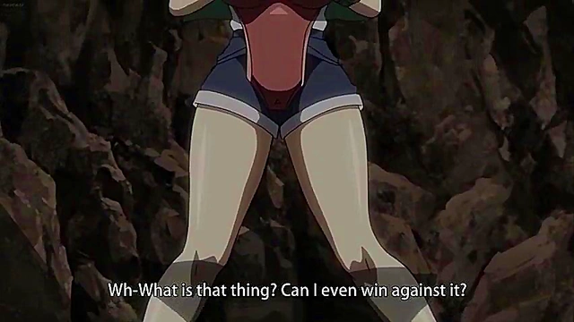 Horny Anime Babe Sucks Giant Dick Then Gets Pounded Hard For Facial Orgasm