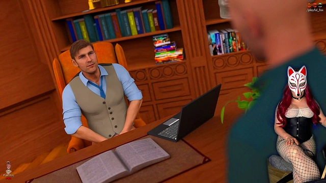 Horny Anime Lovers Get Steamy in Pine Falls Visual Novel Fantasy World