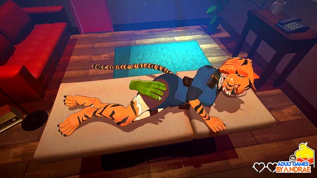 Victorious Lynx Fucks Tattooed Babe With Reverse Cowgirl for Hot Dessert Orgasm