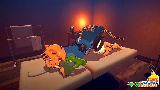 Victorious Lynx Fucks Tattooed Babe With Reverse Cowgirl for Hot Dessert Orgasm