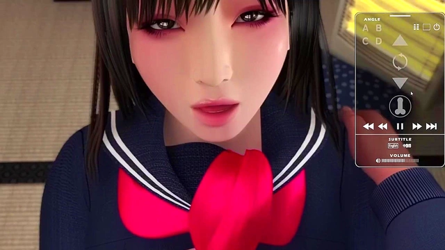 Silent V Ghost Plays Kunugi-chan's Ecchi Game with Perverted Subtitles