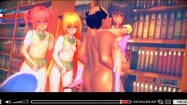 Horny Anime Student Gets Nailed by Professor for Forbidden Sex Fantasies