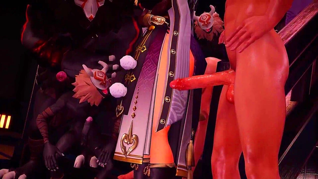 Horny Anime Girls Satisfy Sarada's Cravings With Their Insatiable Lust