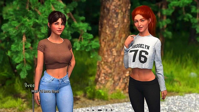 Redhead Gwen Takes Big Dick In Her Ass For A Naughty Cartoon Orgy