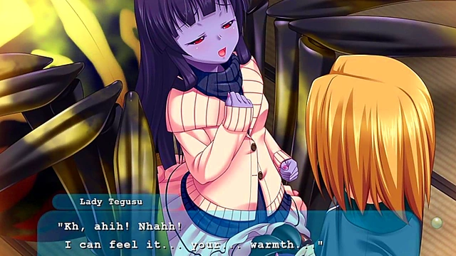 Busty Anime Babe Sucks Dick & Rides Topless for Delicious Cuckold Cumshot