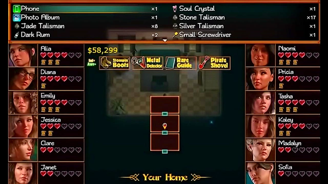 Nadia's Treasures Revealed! Anime Babe Gets Hardcore Action From Her Guy