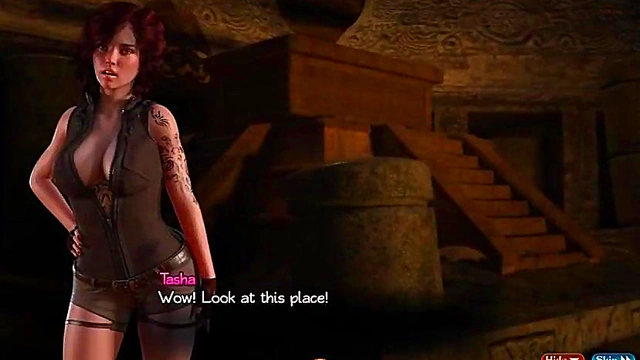 Forbidden Spell Caster Seduces Wizard's Magical Dick With Her Hot Bust in Anime Fantasy