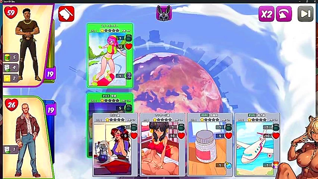 Emo College Artist Finds Inspiration in Sex With Her Busty Muse for Hot 3D Anime Fun