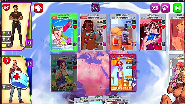 Emo College Artist Finds Inspiration in Sex With Her Busty Muse for Hot 3D Anime Fun