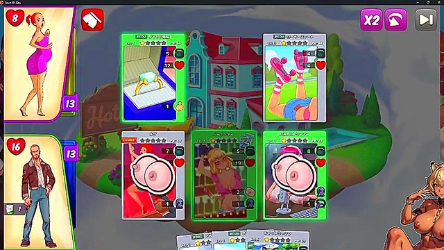 Emo College Artist Finds Inspiration in Sex With Her Busty Muse for Hot 3D Anime Fun