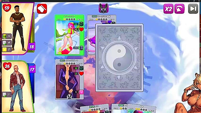 Emo College Artist Finds Inspiration in Sex With Her Busty Muse for Hot 3D Anime Fun