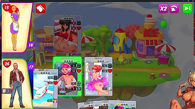 Emo College Artist Finds Inspiration in Sex With Her Busty Muse for Hot 3D Anime Fun